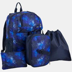 Everyday 4-Piece Combo Backpack with Lunch Box, Pencil Case and Shoe Pouch