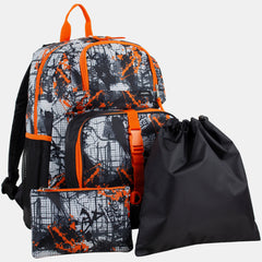 Everyday 4-Piece Combo Backpack with Lunch Box, Pencil Case and Shoe Pouch