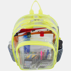 Transparently Yours Backpack & Cinch Sling Set