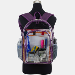 Transparently Yours Backpack & Cinch Sling Set