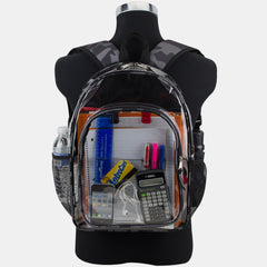 Transparently Yours Backpack & Cinch Sling Set