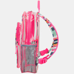 Transparently Yours Backpack & Cinch Sling Set