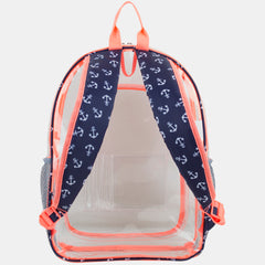 Transparently Yours Backpack & Cinch Sling Set