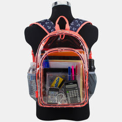 Transparently Yours Backpack & Cinch Sling Set