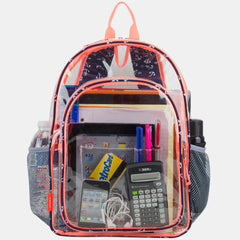 Transparently Yours Backpack & Cinch Sling Set