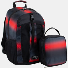 Dome Water Resistant Backpack Bag with Insulated Lunch Box Set