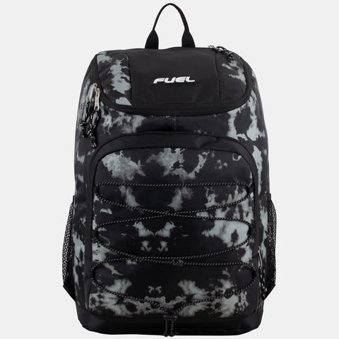 Wide Mouth Sports Backpack with Front Bungee and Inner Tech Pocket