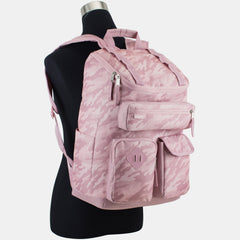 Multi-Pocket Cargo Backpack with High Capacity Top-Loader Entry