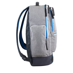 Travel Backpack with High Density Foam Straps Gray Chambray