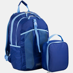 Double Compartment Backpack with Matching Lunch Bag