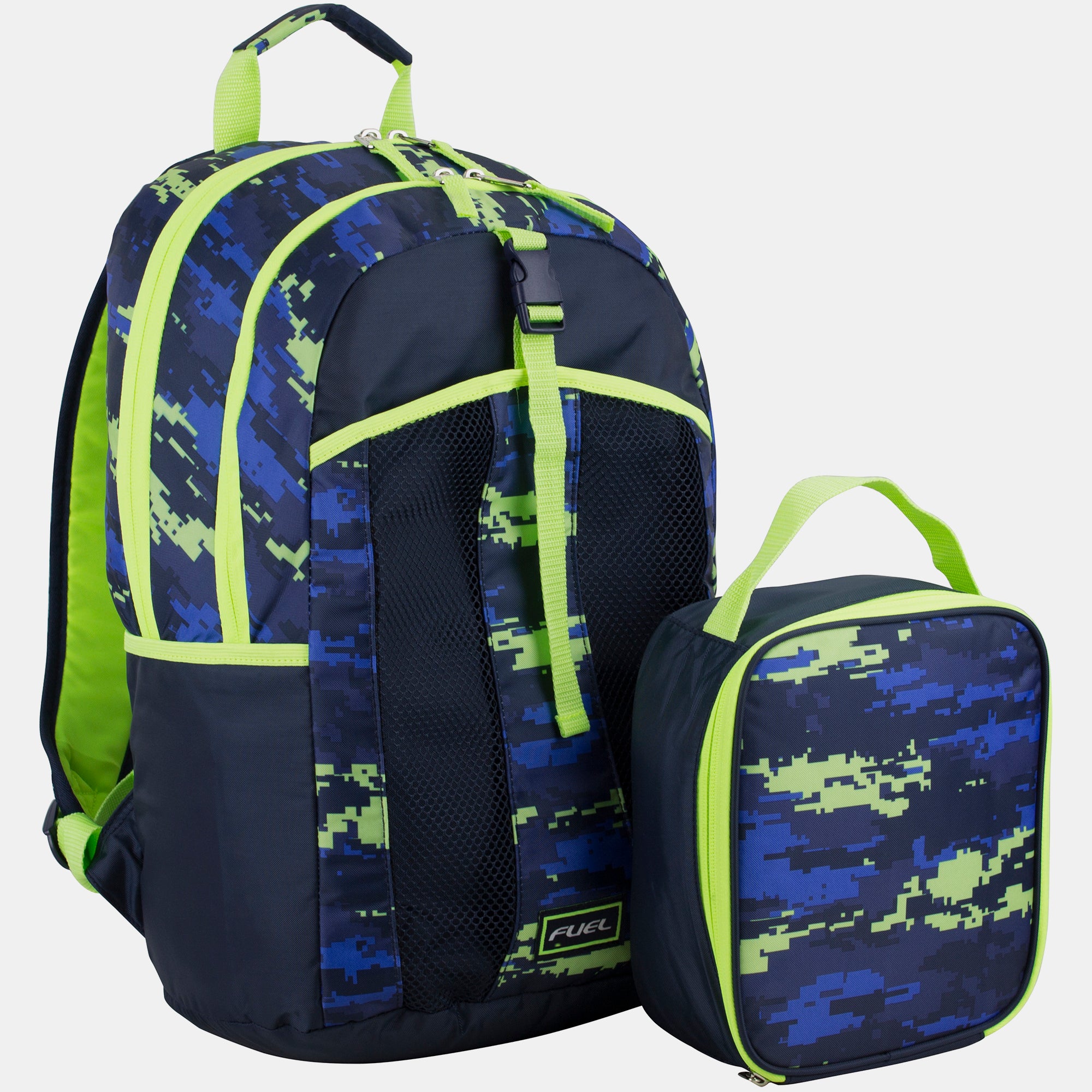 Double Compartment Backpack with Matching Lunch Bag