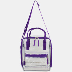 Clear View Stadium Ready Handle Crossbody Bag