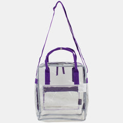 Clear View Stadium Ready Handle Crossbody Bag