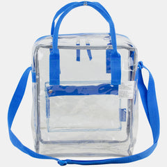 Clear View Stadium Ready Handle Crossbody Bag