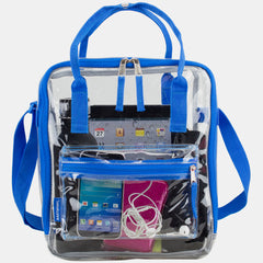 Clear View Stadium Ready Handle Crossbody Bag