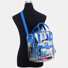 Clear View Stadium Ready Handle Crossbody Bag