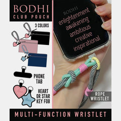 Bodhi Pouch w/ Detachable Wristlet for Cell Phone, Essentials, Make Up Pouch