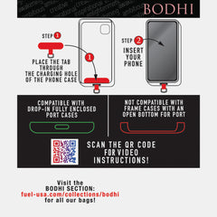 Bodhi Pouch w/ Detachable Wristlet for Cell Phone, Essentials, Make Up Pouch