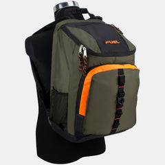 Fuel Top Load Sport Backpack with Side Tech Compartment and Ergonomic Padded Mesh Breathable Back