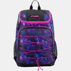 Fuel Wide Mouth Sports Backpack with Laptop Compartment with Bungee