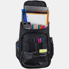 Fuel Wide Mouth Sports Backpack with Front Bungee and Inner Tech Pocket