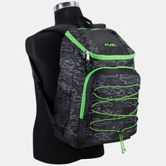 Fuel Wide Mouth Sports Backpack with Front Bungee and Inner Tech Pocket