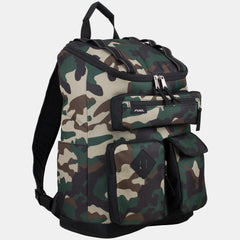 Multi-Pocket Cargo Backpack with High Capacity Top-Loader Entry