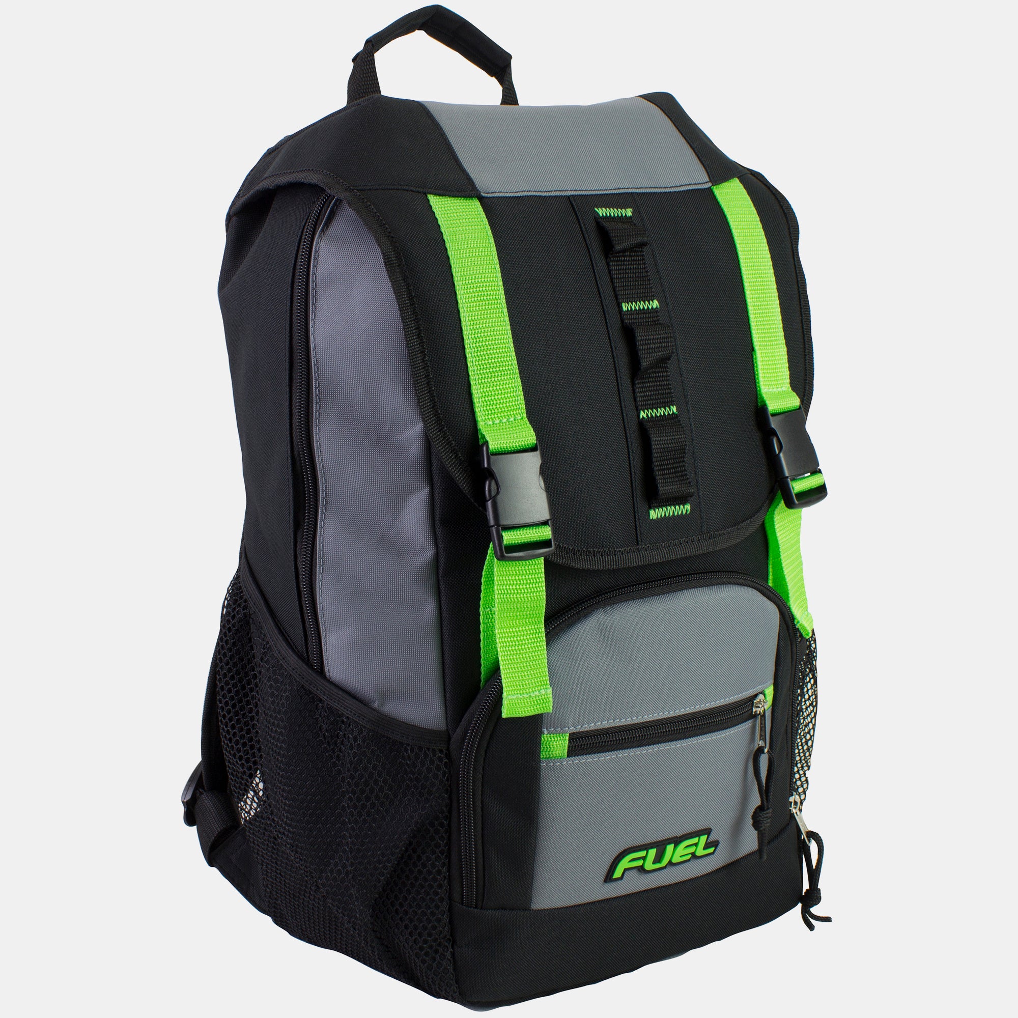 Fuel Shelter Backpack with Large Main Entry Compartment & Oversized Protective Flap