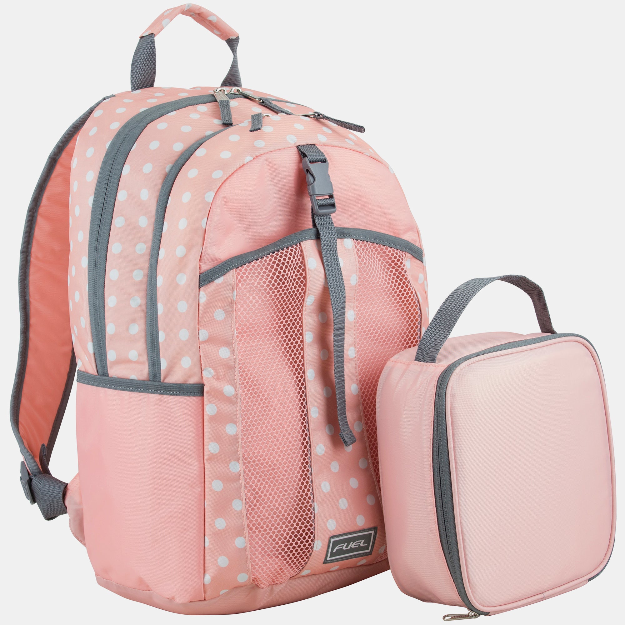 Double Compartment Backpack with Matching Lunch Bag