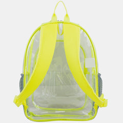 FUEL Clear Backpack and Cinch Sling Bundle Set, Transparent