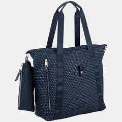 BODHI Township Tote with Removable Zipper Wristlet and Adjustable Crossbody Strap