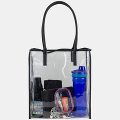 BIJOUX LIMITED Clear Shopper with Removable Clutch